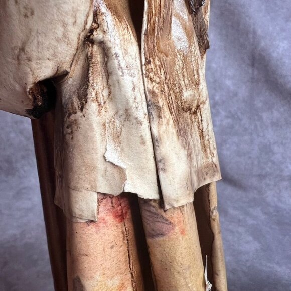 Handcrafted Paper Mache Mexican Folk Art Figurines Set Of 6 Made In Mexico READ - Picture 16 of 16